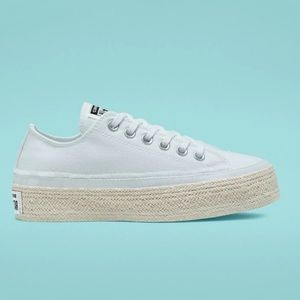 Converse Chuck Taylor All Star Espadrille Low White